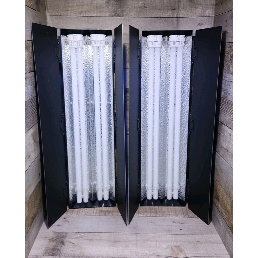 Pair Of Flolight FL-110HMD Economy Fluorescent Video Light (NOT TESTED)
